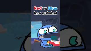 Red vs blue in a nutshell #vr #gtag #gorillatag #yeeps #tf2