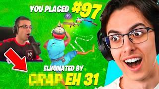 Reacting To Fortnite Streamers Getting STREAM SNIPED!