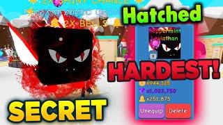 Did I Really Just Hatch THIS SECRET PET?! in Roblox Bubblegum Simulator