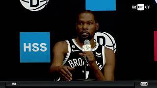 Kevin Durant Brooklyn Nets Media Day 2022 Press Conference