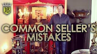 James Bean Estate Sales Common Seller's Mistakes