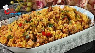 Cuando Quieras Comer Un Rico Arroz Haz Está Receta Súper Fácil Con Pollo