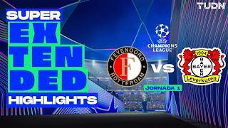 SUPER EXTENDED HIGHLIGHTS | Feyenoord vs Bayer Leverkusen | UEFA Champions League 2024 - J1