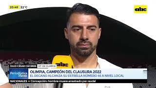 ¡Olimpia es campeón del torneo clausura 2022!