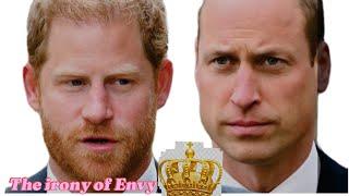 The Irony of Envy: Prince William’s Misguided Quest to Outshine Harry.