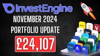 InvestEngine Portfolio Update | Stocks & Shares ISA | November 2024