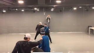 [HD]Jackson Wang dance practice王嘉尔《青春的起点》舞蹈练习室