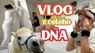 Ako balím zásielky, návšteva koní, skladanie novej skrine, rutina a viac v tomto VLOG | Patra Bene