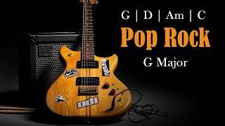 G major Backing Track | Pop Rock | 120 Bpm