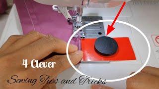 Sewing Tips and Tricks for making Neat and Straight Stitch | Sewing Techniques for Zipper