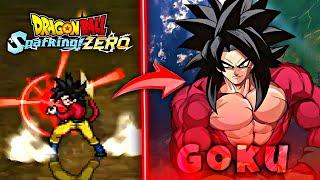 Son Goku Super Saiyan 4 - Mugen Jus Char Release! | Dragon Ball: Sparking! Zero