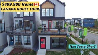 Canadian Houses| Inside a $499,900 Modern House| Life In Canada| Houses in Edmonton Alberta