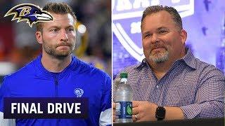 Sean McVay Calls Greg Roman's Offense 'Very Rare' | Ravens Final Drive