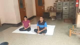 IGNOU RC Ahmedabad organized a programme on “Advantages of Yoga in daily Life”