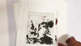 Process Proofs of a Three Plate Print