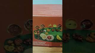 Daily Delight Onam Sadhya box unboxing#onamsadhya#frozenmeals#dailydelight