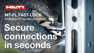 Hilti MT-FL Fast-Lock - Secure connections in seconds