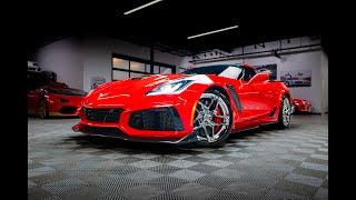 2019 Chevrolet Corvette ZR1! Only 4K miles! Rare 7 Speed Manual! 3ZR Package and Ceramic Brakes!