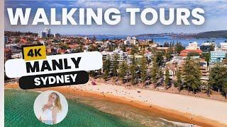 Manly Beach, Australia Walking Tour 4k