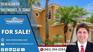 5539 Albin Dr. Greenacres, FL 33463 | Your Home Sold Guaranteed Realty | 561-254-2254