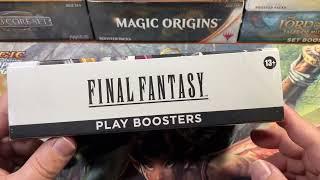 Final Fantasy Play Booster Box Opening / Unboxing Magic The Gathering FIN MTG Through The Ages