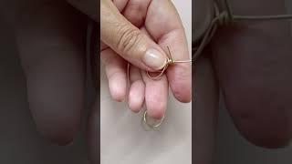 Easy-made DIY jewelry #schmuck #wire #handmade #tutorials #unique #wrapped #ohrringe #accessories