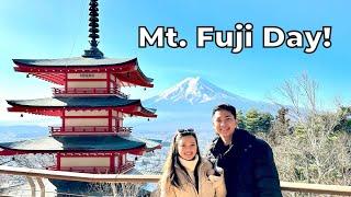 Mt. Fuji in Winter (Chureito Pagoda & Fuji Ropeway) | Tokyo, Japan