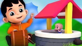 杰克和吉尔上山了| 中国童谣 | 3D 给孩子们的歌 | 幼儿园歌曲 | Jack and Jill went up the Hill | Kids Tv China | 儿童漫画和婴儿歌曲