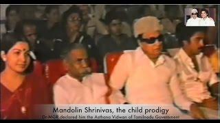 MGR, Jayalalitha, Kamal Hassan at Mandolin Srinivas award Event