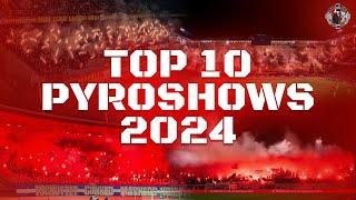 TOP 10 PYROSHOWS FROM SWISS ULTRAS 2024 | Best of Pyroshows Part 3/3 | Swiss.Ultras.Tradition