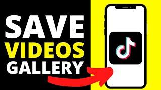 How to Save Tik Tok Draft Video in Gallery Without Posting