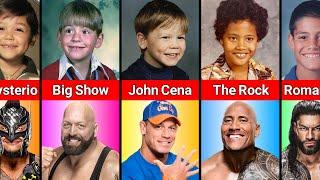 Famous WWE Wrestlers When They Were Kids