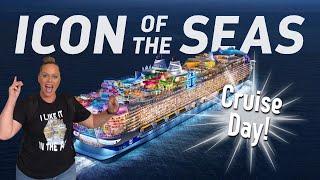 Boarding Icon of the Seas | Inaugural Cruise