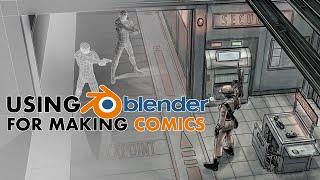 Using Blender for Making Comics