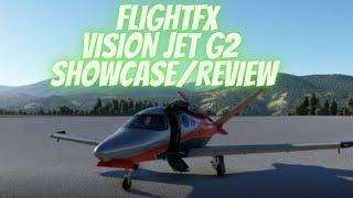 MSFS2020 XBOX SERIES X NEW FLIGHTFX VISION JET G2 Showcase/Review