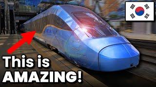 South Korea just launched its INCREDIBLE brand-new bullet train...