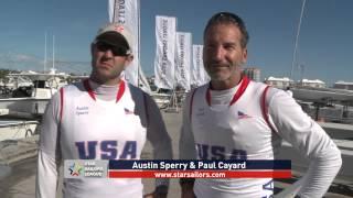 Star Sailors League Finals - Day 1 - Pre-race interview with Paul Cayard and Austin Sperry