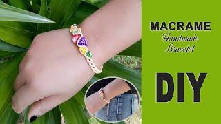 Macrame Bracelet | Handmade Jewellery Ideas | Thread Bracelet | DIY Bracelet | Globe Studio One