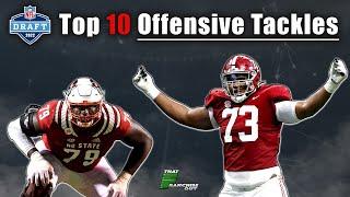The Top 10 Offensive Tackles in The 2022 NFL Draft