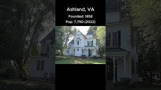 Random US Towns: Ashland, VA #shorts