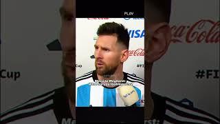 Messi's disrespect with Weghorst