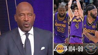 Lakers are LEGIT under JJ Redick! - James Worthy on LeBron, AD & Knecht combined for 79 to beat Pels