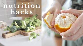 NUTRITION HACKS | 12 easy ways to eat healthier