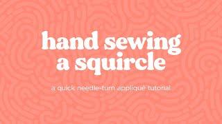 How to sew a squircle