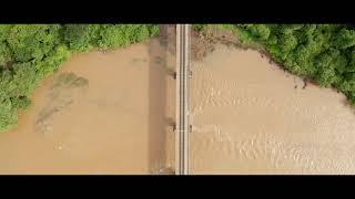 Bhatkal - Aerial view of Venkatapur River | Kadavinakatta Dam