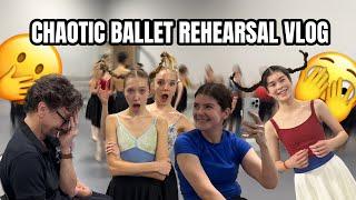 BALLET REHEARSAL FOR SPRING SHOW 