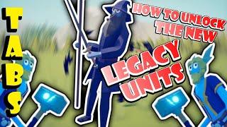 How to Unlock All New Legacy Update Units in TABS | August 2020