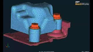 Integrated And Associative CAE Modeling using MeshWorks