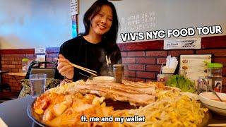 What I EAT: Viv's FAVORITE Spots in NYC - Korean BBQ, Sushi, and Steak & Frites