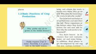 Class 8 #chapter1 #cropproductionandmanagement